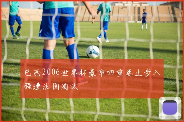巴西2006世界杯豪华四重奏止步八强遭法国淘汰